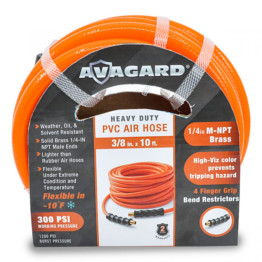 Avagard Retractable Hose Reel, Includes 5/8in. x 50ft. Hot/Cold