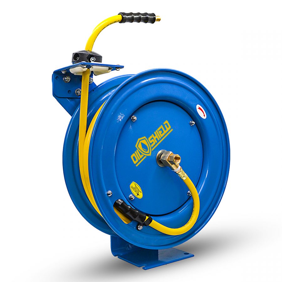 OilShield HD Hose Reels (Single Arm) - RMX Industries  Largest  Manufacturer & Exporter of General Purpose Hoses and Reels from India
